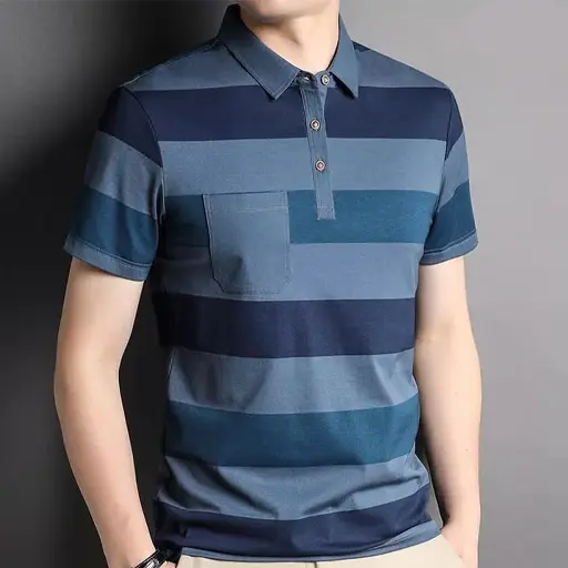 p22-1.webp Cotton half polo shirts - Image 1